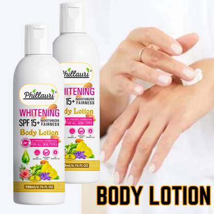 Phillauri SPF 15 Body Lotion Nourishing Body Lotion Moisturiser Fairness Lotion