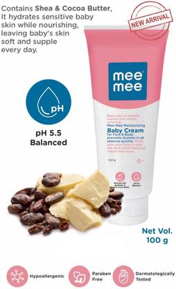 MeeMee Moisturizing Baby Cream For Face & Body
