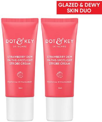 Dot & Key Strawberry Dew Strobe Cream for Skin Radiance Moisturizer & Highlighter for Face