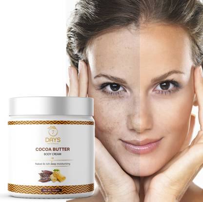 7 Days Naked & Rich Choco Body Butter Cocoa Butter,Deep Moisturizing Cream for Dry Skin