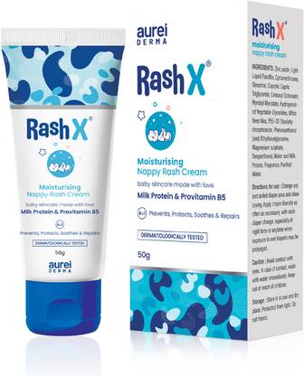 AuraLife By Rash X moisturising nappy rash cream