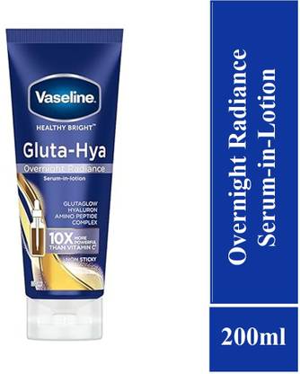 Vaseline Gluta-Hya Overnight Radiance Serum in Lotion - 200ml