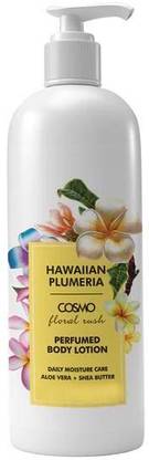 COSMO Desgins Floral Rush Hawaiian Plumeria Body Lotion