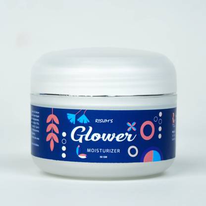 RISUM GLOWER Glower Moisturizer-Hydrating, Nourishing Face Cream For Soft Skin