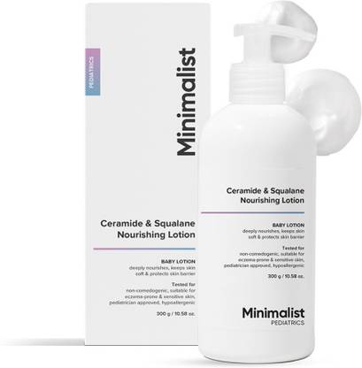 Minimalist Nourishing Baby Lotion with Ceramide & Squalane | Pediatrics Approved