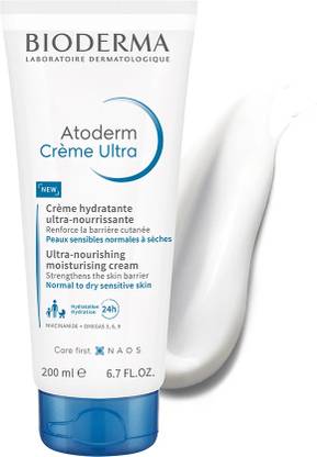 BIODERMA Atoderm Creme Ultra Daily Hydrating Moisturizer For Normal To Sensitive Dry Skin