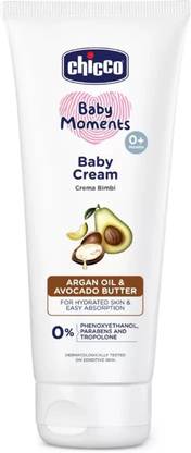 Chicco Baby Moments Baby Cream Argan oil & Avocado Butter 100g