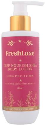 FreshLuxe Deep Nourishing Body Lotion | Shea Butter, Cocoa Butter | Intense Hydration