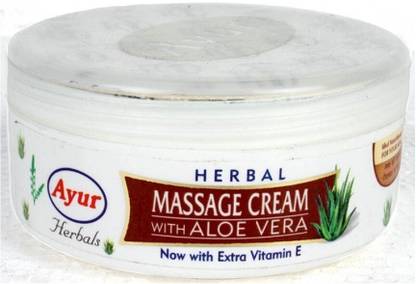 Ayur Herbal Massage Cream With Aloe Vera
