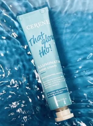 Cerene Illuminating Water Cream - Sebum Control Face Moisturizer