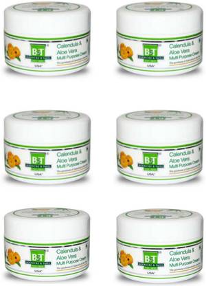 BT BOERICKE & TAFEL Calendula and Aloe Vera Multi Purpose cream Pack of 6X100g