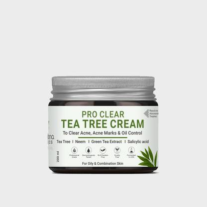 Volamena Pro Clear Mattifying Tea Tree Cream fade acne marks, dark spots and blemishes.
