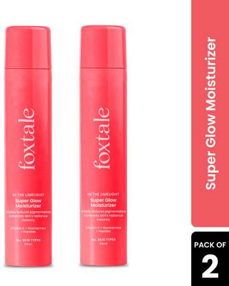 Foxtale 2% Vitamin C Super Glow Moisturizer with Niacinamide| Brightens & Hydrates Skin