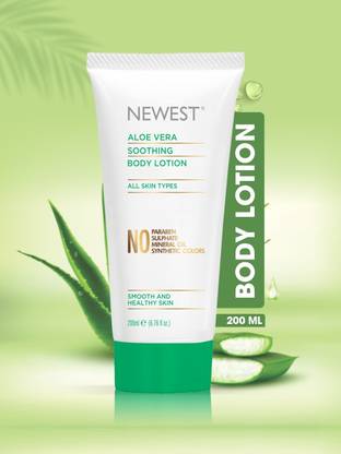 NEWEST ALOE VERA BODY LOTION | 24H HYDRATION, NON-STICKY & FAST ABSORBING