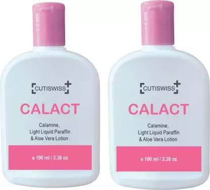 CUTISWISS Calamine Lotion With Aloe vera For Skin Itching, Allergy For Dry Normal Skin