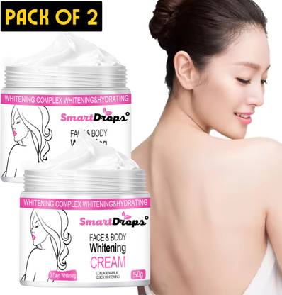 smartdrops Face Whitening Cream Skin Tone Corrector with Aloe Vera & Vitamin E