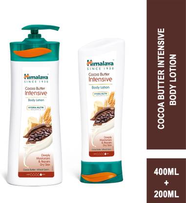 HIMALAYA Cocoa Butter Intensive Body Lotion (400ml + 200ml)
