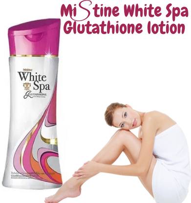 Mistine glutathione white and spa body lotion for moisturising the skin 200ml