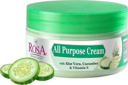 ROSA All purpose Cream 200 ML with Aloe vera, Cucumber and Vitamin E