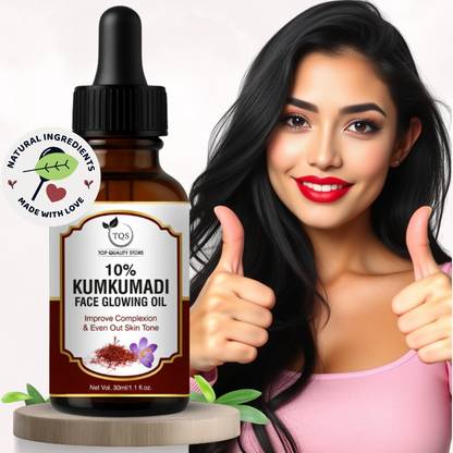 TQS Kumkumadi Tailam Face Oil for Anti-Aging & Skin Repair, Face Glowing Serum