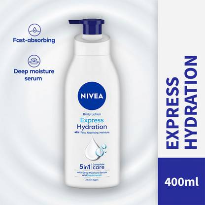 Nivea Men Express Hydration Body Lotion for Men &Women with Deep Moisture Lotion(PACK OF1)