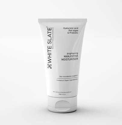 WHITE SLATE Hyaluronic acid, Red algae & Probiotic Brightening Manjistha Moisturiser