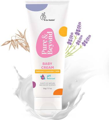 R for Rabbit Pure & Beyond Baby Cream for Kids, Face & Skin (50 gms)