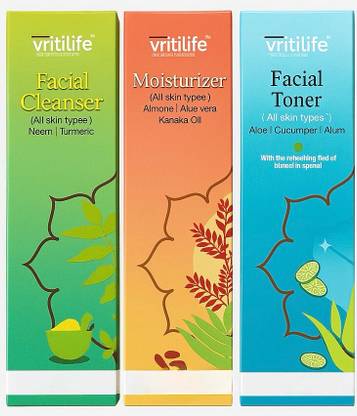 Vritilife Herbalife SkinCare Facial Cleanser, Moisturis...