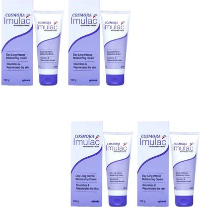 BOROPLUS IMULAC MOISTURIZING CREAM FOR NOURISH & REJURVATES SKIN PACK OF 100ml x 4  (400 ml)