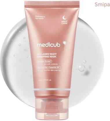 SMIPA Overnight Wrapping Peel Off Facial Mask Pack Elasticity & Hydration Care