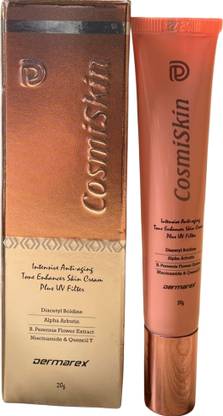 Cosmiskin Cream Plus UV filter | Tone Enhancing Skin Cream for Men & Women
