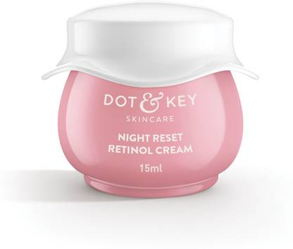 Dot & Key Retinol+Ceramide Night Repair Cream,with Hyaluronic Smooths Wrinkles Fine Lines