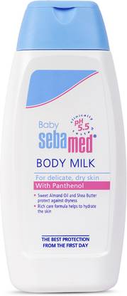 Sebamed Baby Body Milk Lotion|pH 5.5|Ideal for daily hydration of dry skin