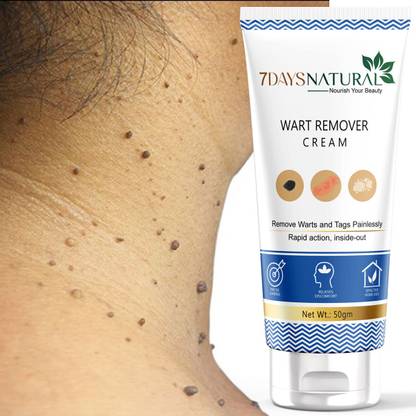 7 Days Natural Wart Remover Cream with AHA- BHA