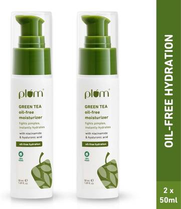 Plum Green Tea Oil-Free Face Moisturizer | Soothes & Fights Acne | Non-Sticky & Light