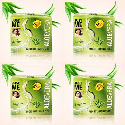 Shahnaz Husain Alovera Moisturising Gel | Pack of Four |110 gm x 4 |