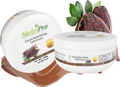 NutriPro Cocoa Nourishing Cold Cream|Enriched With Coffee & Vitamin E