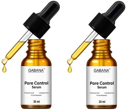 GABANA Pore Control Serum to Remove Large Pores Face (30ml) Pack of 2