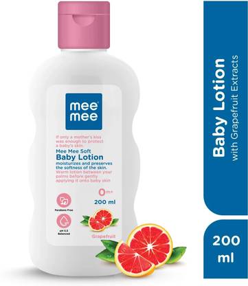 MeeMee Moisturising Baby Lotion with GrapeFruit Extracts (200 ml)