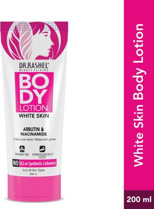 DR.RASHEL WHITE SKIN BODY LOTION FOR SKIN WHITENING WITH NIACINAMIDE & ARBUTIN