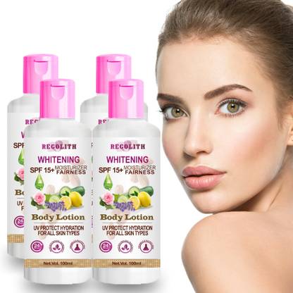 Regolith White low Skin Whitening And Brightening lotion with SPF-15, for all skin types