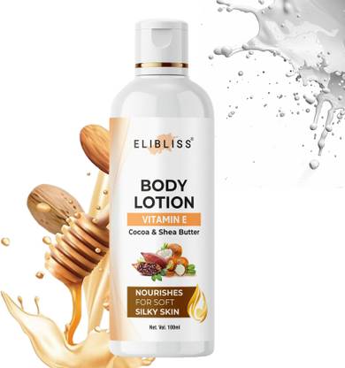 ELIBLISS Intensive Care Cocoa Glow Body Lotion Healthy Brightening Daily Body