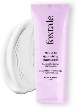 Foxtale Nourishing Ceramide Moisturiser|Lightweight |Non-sticky |100hrs Hydration