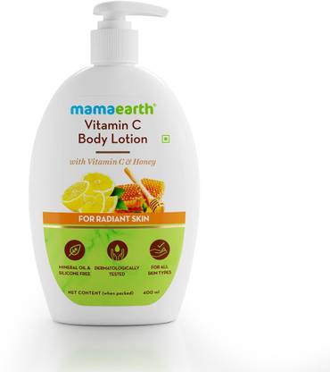 Mamaearth Vitamin C Body Lotion with Vitamin C & Honey for Radiant Skin