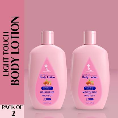 La'bangerry Light Touch Lotion with Vitamin E, B5 for 24 Hours Smooth Hydration