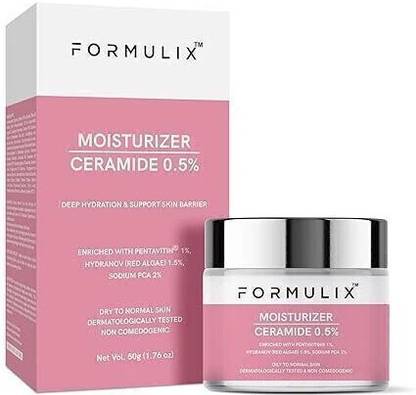 FORMULIX Ceramide & Pentavitin Oil Free Moisturizer| Deep Hydration Moustrizer 50 gm