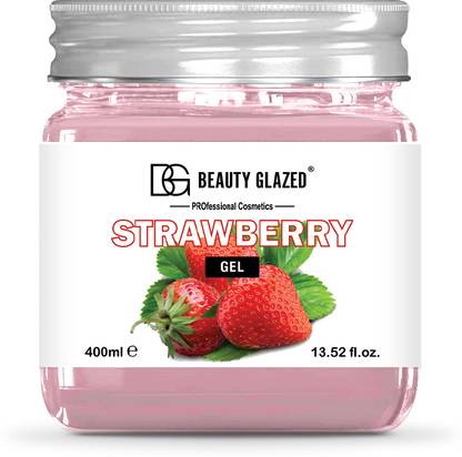 Beauty Glazed Strawberry Gel, Revitalize Gel for Skin Brightening
