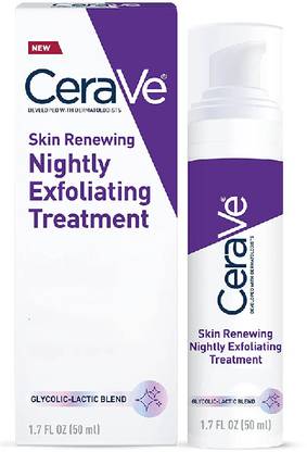 CeraVe Anti Aging Face Serum with Glycolic Acid, Lactic Acid, and Ceramides