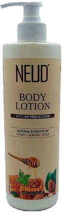 NEUD Body Lotion with Natural Extracts of Honey, Alomd and Tulsi - 1 Pack