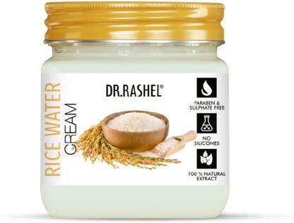DR.RASHEL Rice Water Face & Body Cream with Rice Water & Aloe Vera | Hydration & Radiance